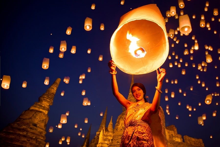 Festival-Yi-Peng-de-Tailandia